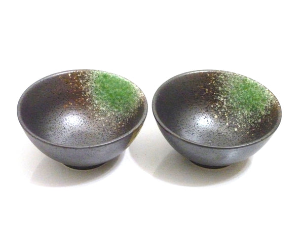 2 pc Green Passage Bowl Set