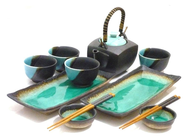 Ocean Breeze Sushi and Tea Set
