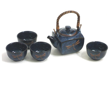 Sapphire Dragonfly Tea Set – MySushiSet.com